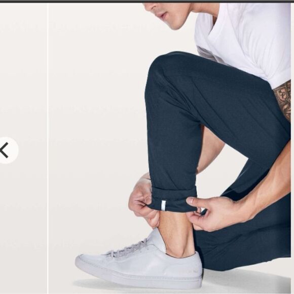 Lululemon Commission Pant Slim True Navy size 28 trouser - Picture 14 of 16